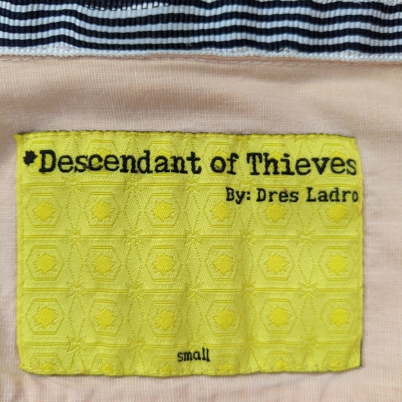 Descendant of Thieves button-down shirt - Picture 5 of 6